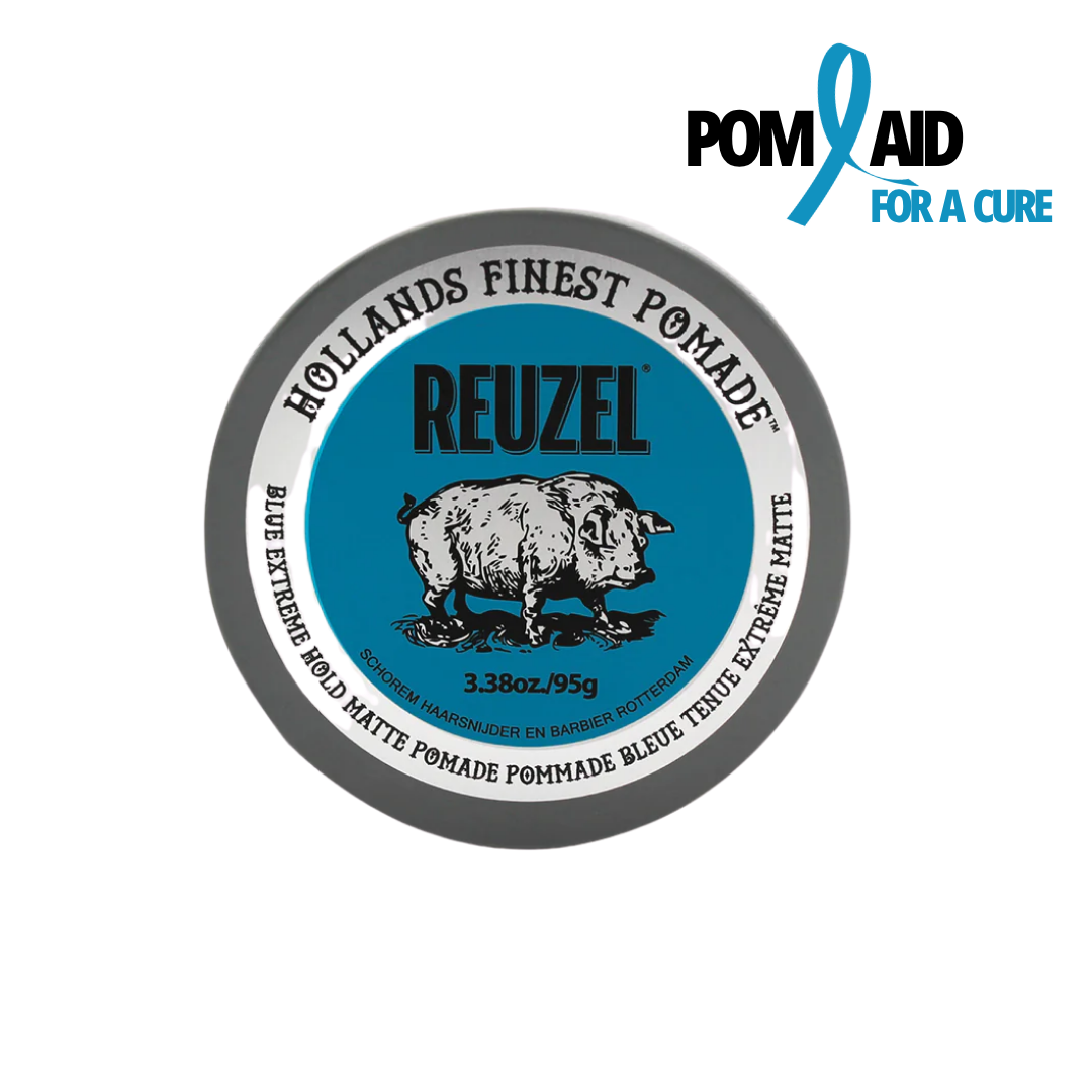 Reuzel Blue Extreme Hold Matte Pomade – PCF Limited Edition 95g