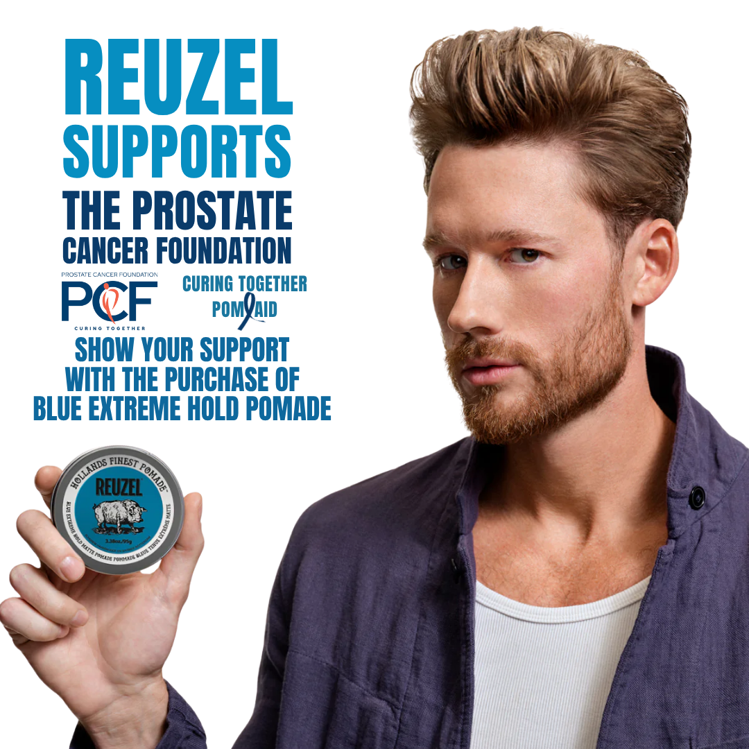 Reuzel Blue Extreme Hold Matte Pomade – PCF Limited Edition 95g